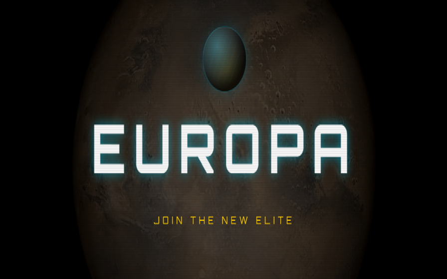 Europa Colonization Initiative landing page