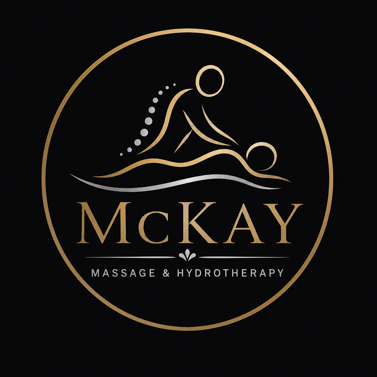 Massage therapy school logo